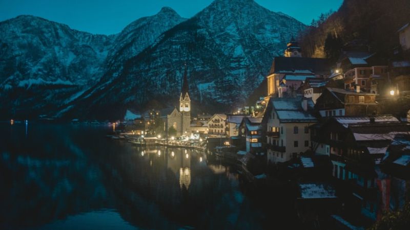 rozprávkový hallstatt