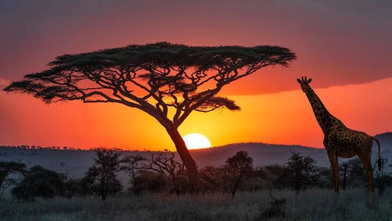 narodne parky serengeti tanzania afrika 2