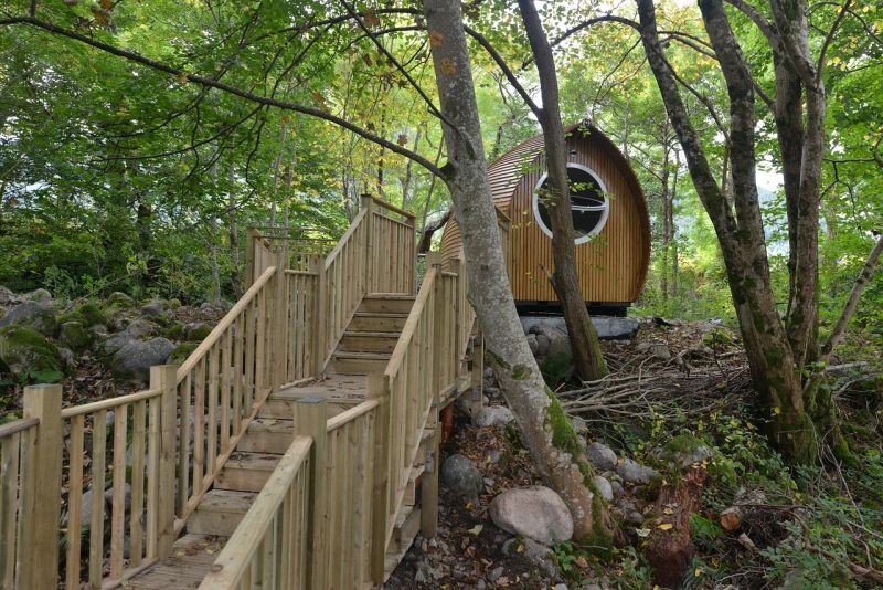 glamping 2 stany luxus kemping priroda komfort