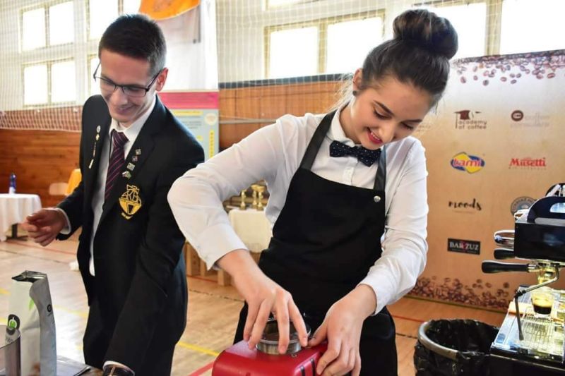 bianka 1 kava baristka suťaz mlade talenty studentka