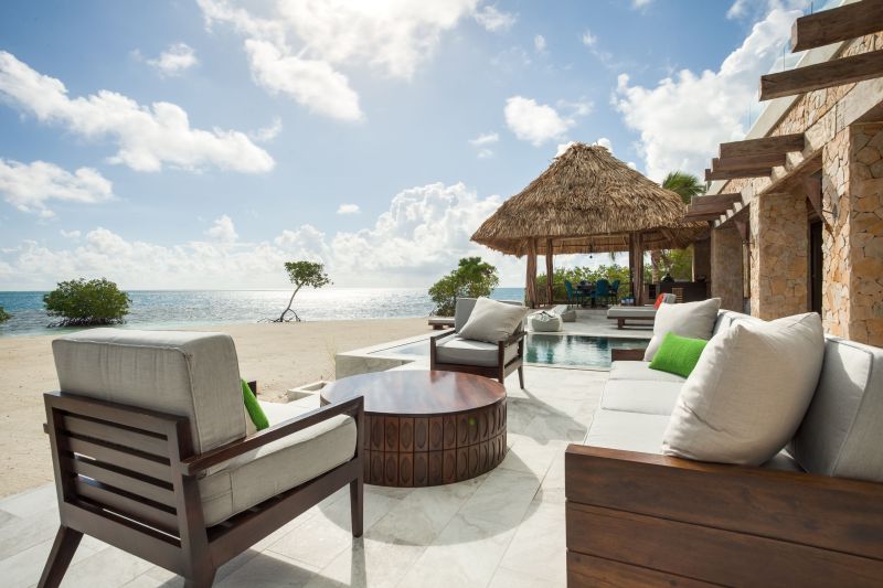 gladden vila belize privat reef koral bariera sukromie 7