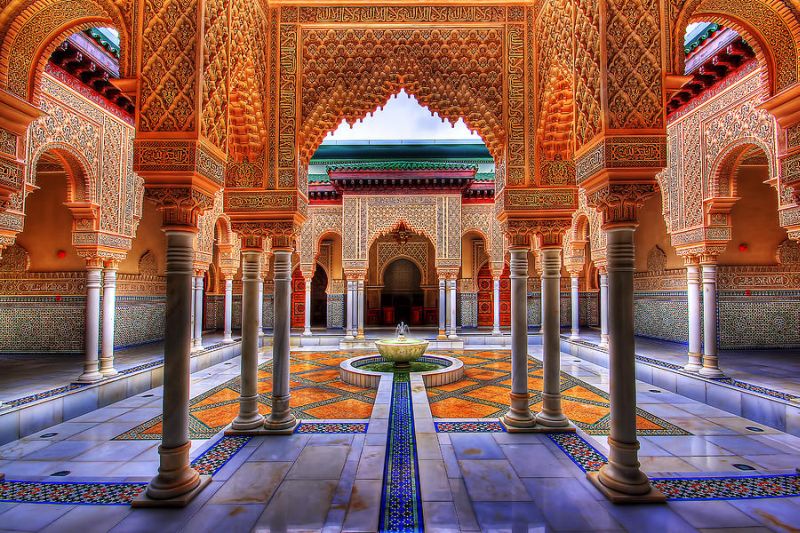 maroko riad architektura styl 6 inyformat