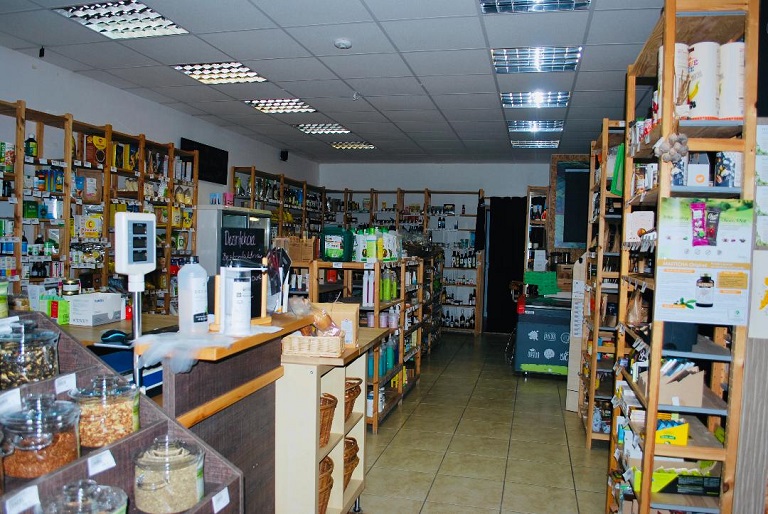BioVitae biomarket, zdravá výživa, Nové Zámky_predajňa