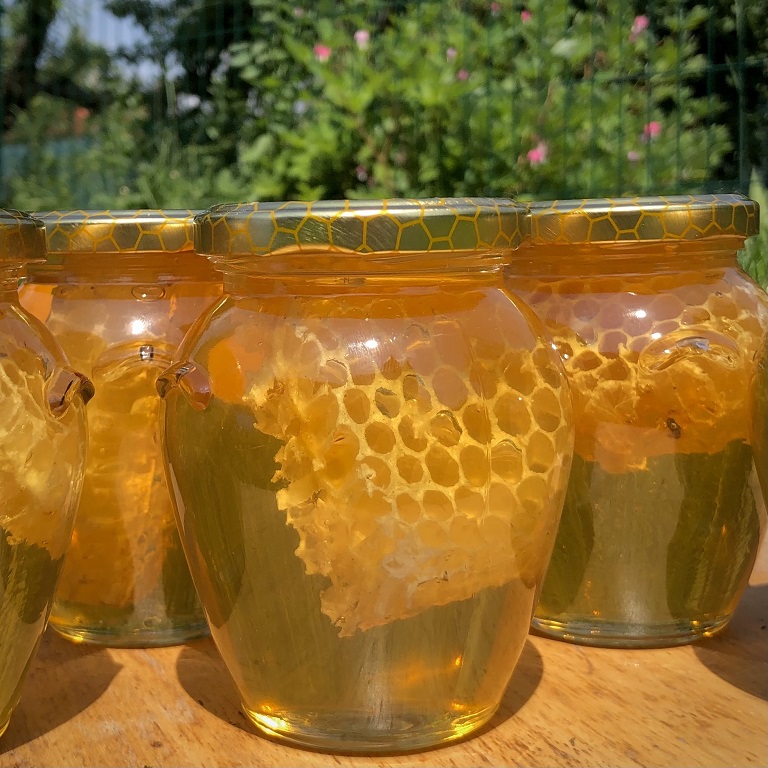 Happy Bee_rodinná včelia farma_zdravý med_Plástočkový med 