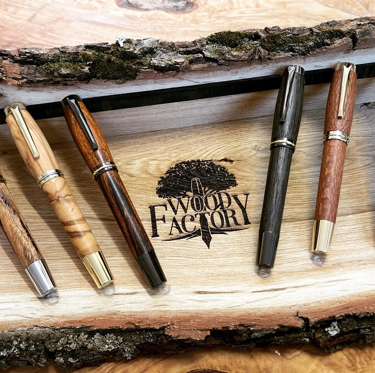 wood-factry_luxusné drevené perá_ručná práca