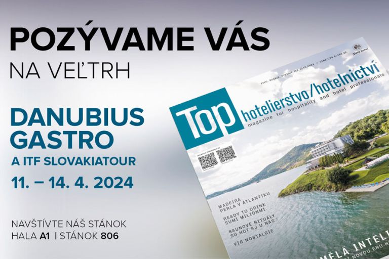 Pozvanka Banner Danubius Gastro 2024