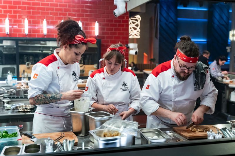v Ateliérech Hostivař v Praze se 31. března natáčel pořad televize Nova Hell's Kitchen
