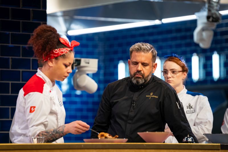 v Ateliérech Hostivař v Praze se 31. března natáčel pořad televize Nova Hell's Kitchen